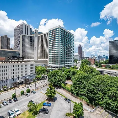 2B1B Modern Downtown Atl Condo W 1 Free Parking Lm1007 Atlanta Exterior photo