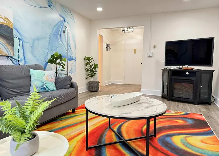 2B1B Modern Downtown Atl Condo W 1 Free Parking Lm1007
